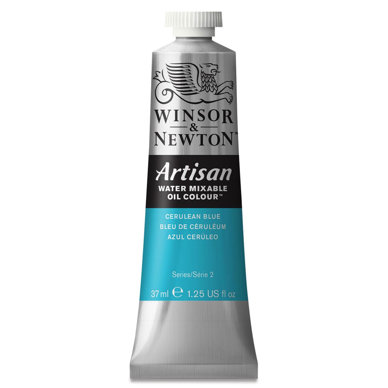 Winsor & Newton Artisan Water Mixable Oil Paint - Cerulean Blue, 37 ml tube